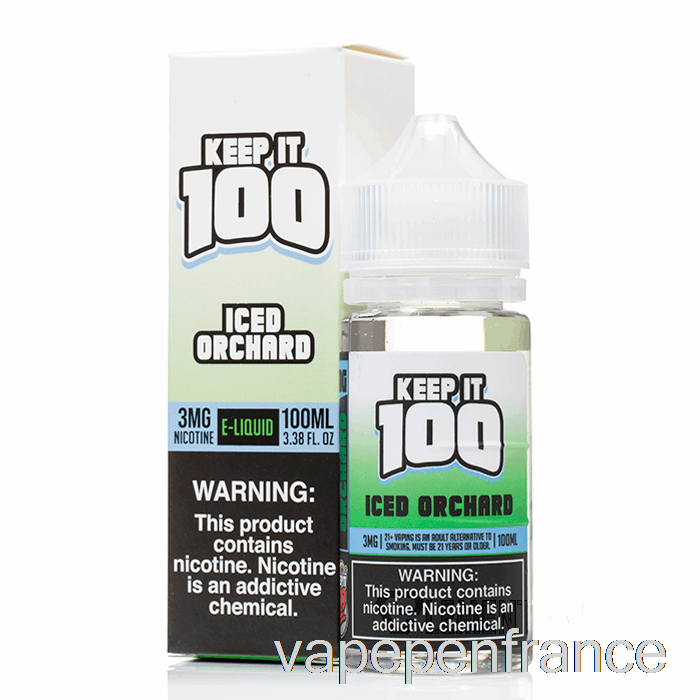 Verger Glacé - Gardez-le 100 - 100 Ml 3 Mg Stylo Vape